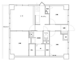 大倉山エステハイツの物件間取画像